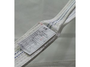 涤纶吊装带上的丙纶丝护套