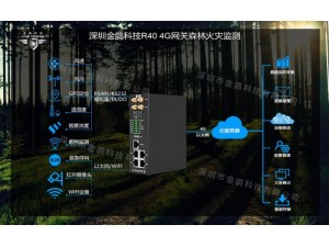 4G工业路由器应用于森林火灾监测