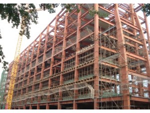河北钢结构设计安装批发厂家/北京福鑫腾达彩钢承揽钢结构框架