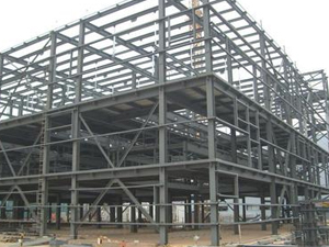 钢结构安装-福鑫腾达彩钢工程设计钢结构框架
