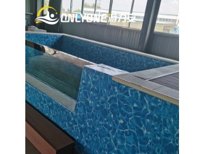 浙江酒店钢结构组装游泳池设备-恒温室内拼接成人游泳池