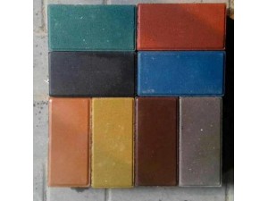 河南新乡生产彩色路面砖用的氧化铁红氧化铁黄氧化铁绿
