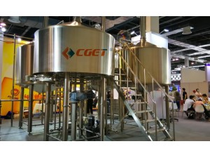 CGET精酿啤酒设备四器糖化系统